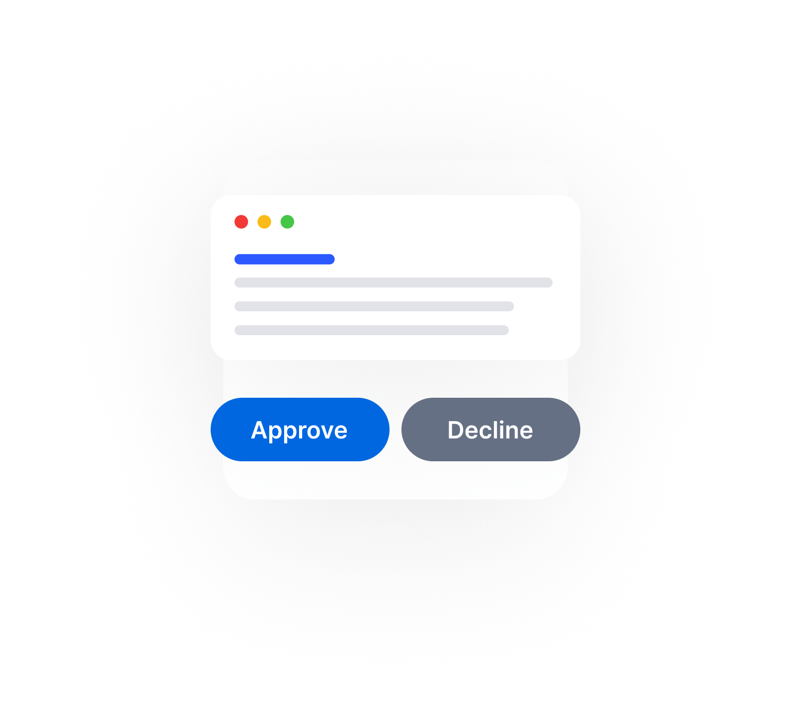 2. Our team reviews your portfolio + background